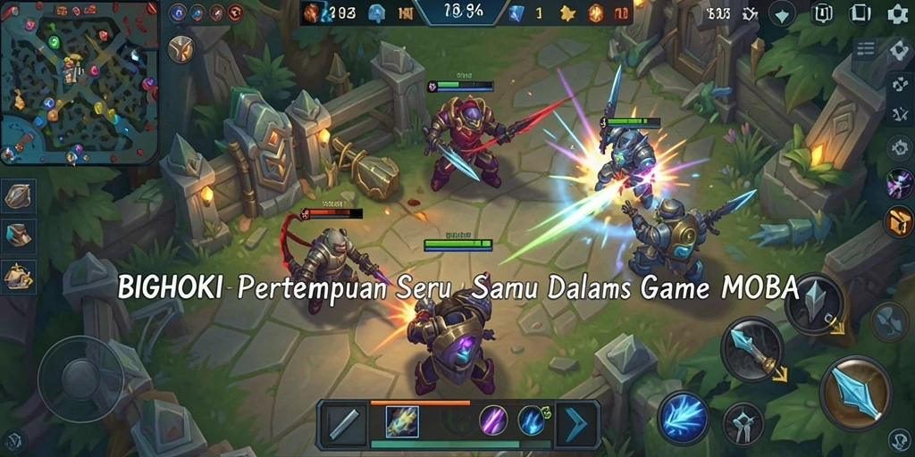 Gameplay seru BIGHOKI dengan grafis menawan.
