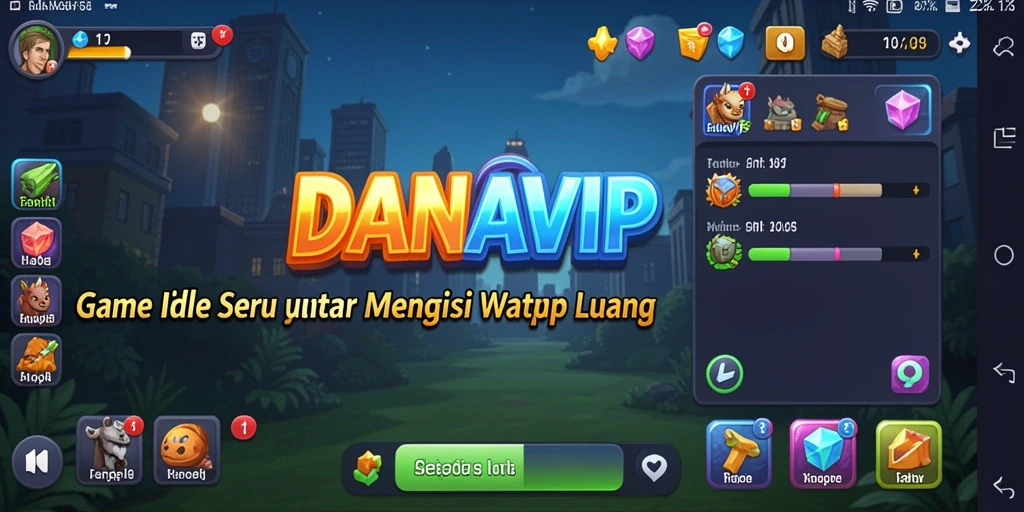 Tampilan gameplay menawan dari DANAVIP yang menggoda untuk dimainkan.