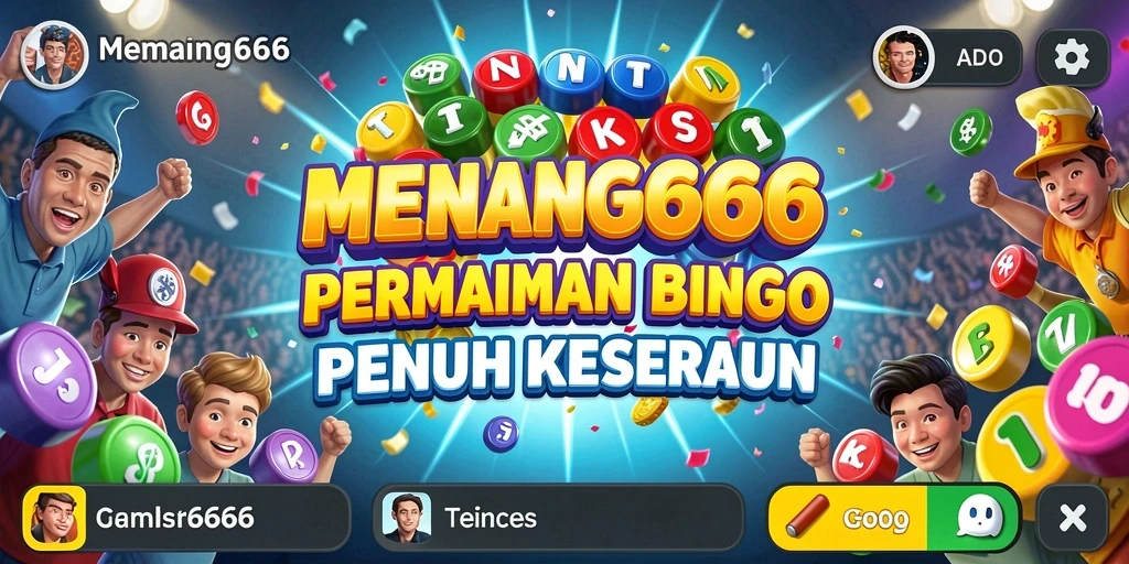 Gameplay seru MENANG666 dengan suasana Bingo yang menegangkan.