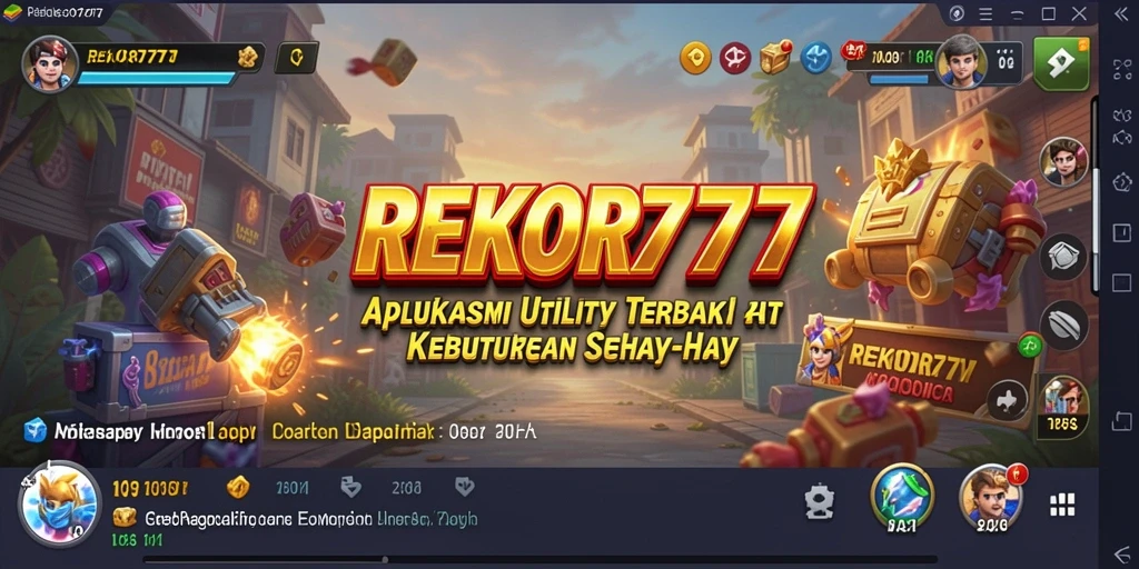 Tampilan aplikasi REKOR777 yang membantu pengguna mengelola tugas dengan mudah.