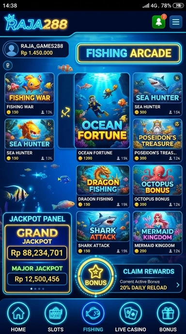 Pengguna puas menikmati aplikasi berkualitas dari raja288.